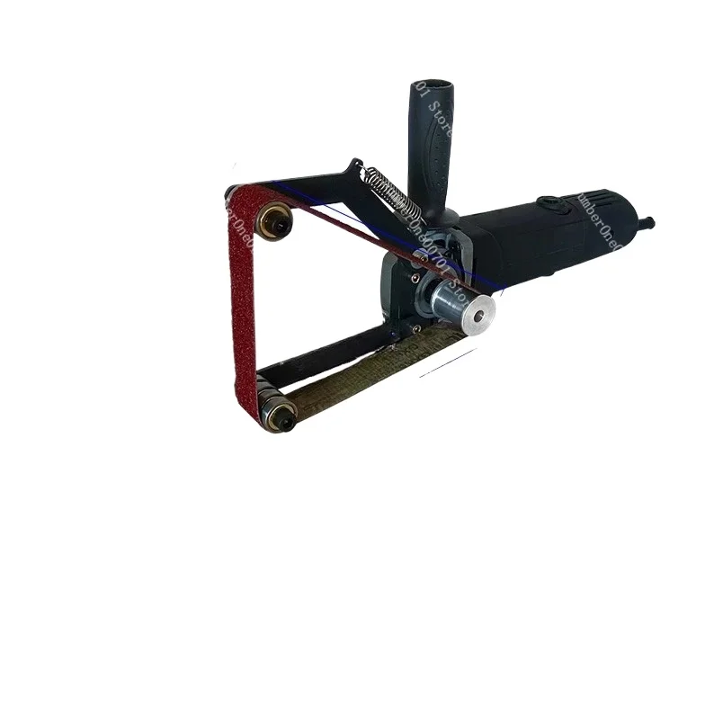 Angle Grinder Modified Abrasive Belt Rack Grinding Tube Polishing Derusting Welding Spot Burr Metal Circle Grinding Knife
Angle Grinder Modified Abrasive Belt Rack Grinding Tube Polishing Derusting Welding Spot Burr Metal Circle Grinding Knife
