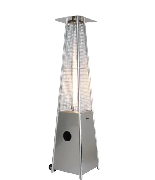 Patio Heater 48000 BTU Flame Outdoor with Cover Tower Propane Stainless Steel Wheels Custom Glass Tube
Patio Heater 48000 BTU Flame Outdoor with Cover Tower Propane Stainless Steel Wheels Custom Glass Tube
