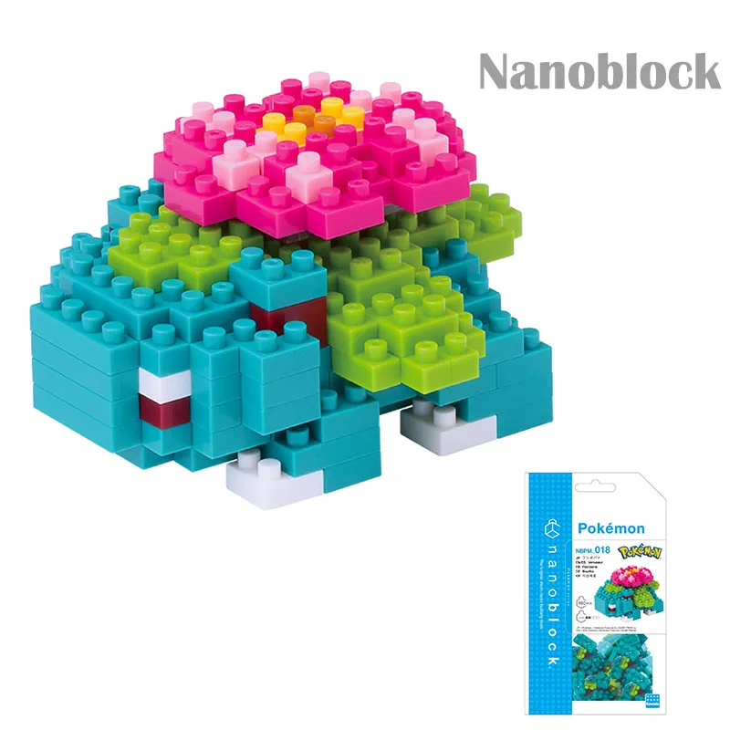 Nanoblock Genuine Pokemon Venusaur Micro Sized Building Blocks Fushigibana Figure Collectible Toy Kawaii Collectible Gift
Nanoblock Genuine Pokemon Venusaur Micro Sized Building Blocks Fushigibana Figure Collectible Toy Kawaii Collectible Gift