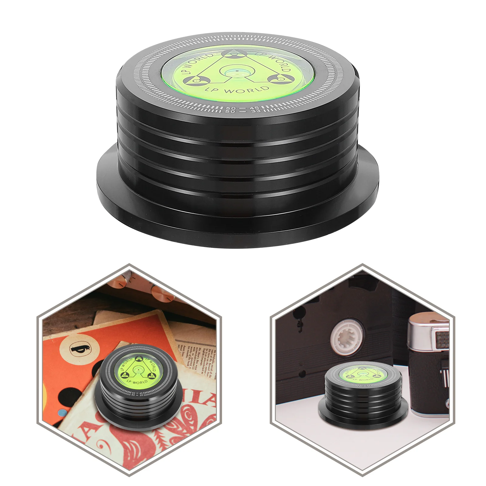 Vinyl Record Pressing Player Weight Stabilizer Durable Accessories Balanced Metal Disc Aluminum Alloy
Vinyl Record Pressing Player Weight Stabilizer Durable Accessories Balanced Metal Disc Aluminum Alloy