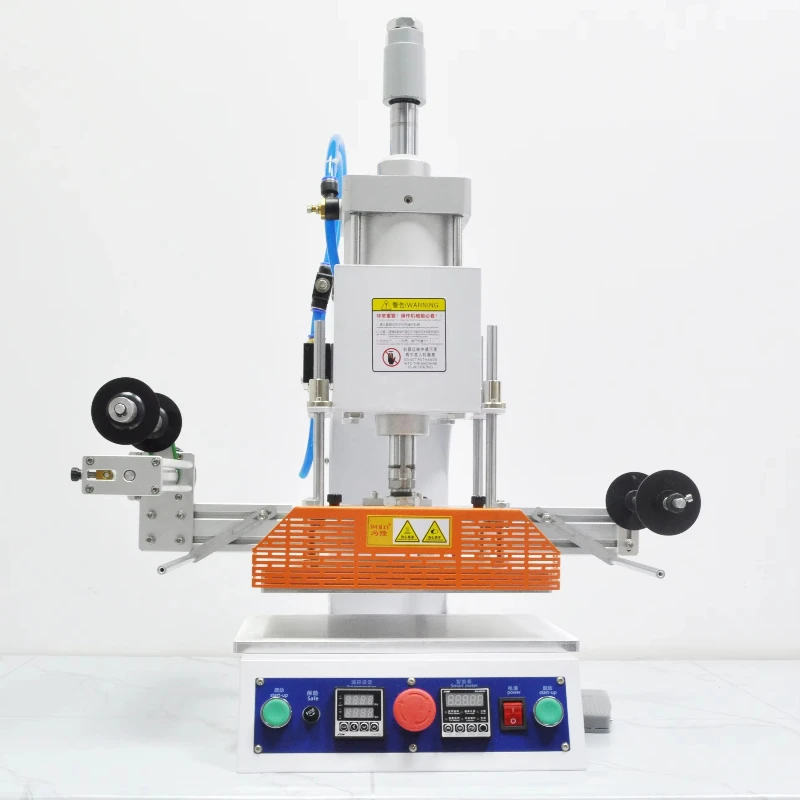 Automatic leather embossing machine T-slot bronzing machine for invitation paper bag shaker greeting card wooden box
Automatic leather embossing machine T-slot bronzing machine for invitation paper bag shaker greeting card wooden box