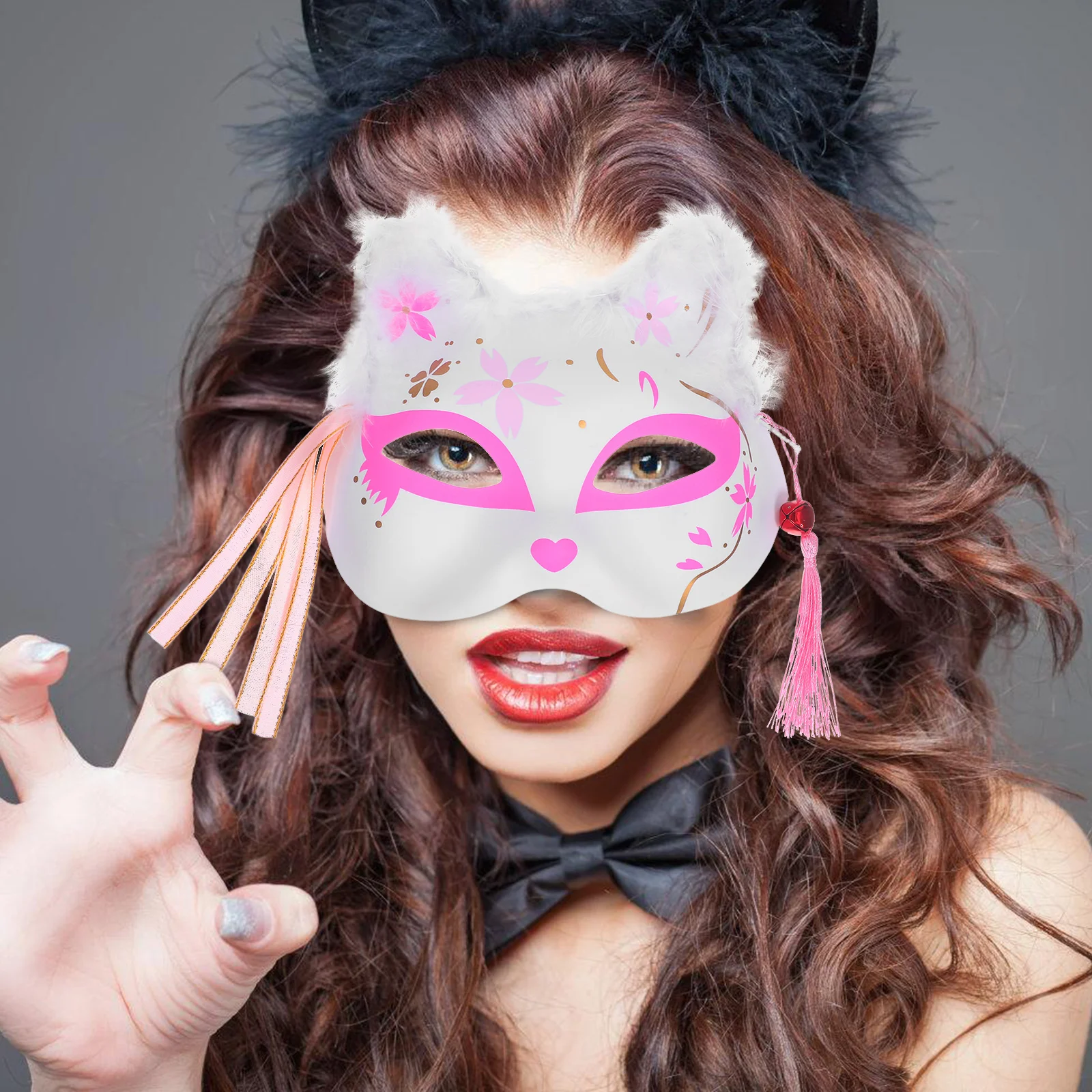 10 Pcs Half Face Fox Mask Adult Cat Cosplay Blank Masquerade Plastic Masks for Women Miss
10 Pcs Half Face Fox Mask Adult Cat Cosplay Blank Masquerade Plastic Masks for Women Miss