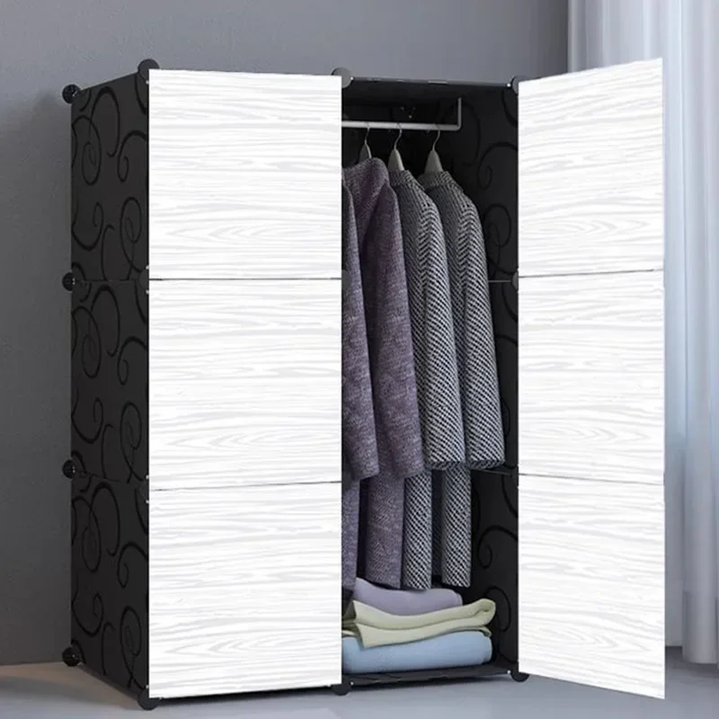 Bedroom Organizer Wardrobe Storage Clothes Partitions Portable Closet Simple Display Door Watches Guarda Roupa Salon Furniture
Bedroom Organizer Wardrobe Storage Clothes Partitions Portable Closet Simple Display Door Watches Guarda Roupa Salon Furniture