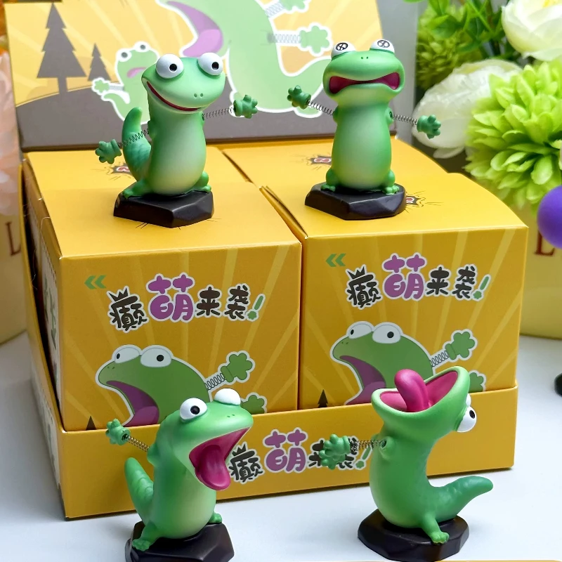 Quhe Chaowan Blind Box Tom Lizard Cute Trendy Collectible Toy Spring Shaking Figurine Desktop Decoration For Adult Collectors
Quhe Chaowan Blind Box Tom Lizard Cute Trendy Collectible Toy Spring Shaking Figurine Desktop Decoration For Adult Collectors