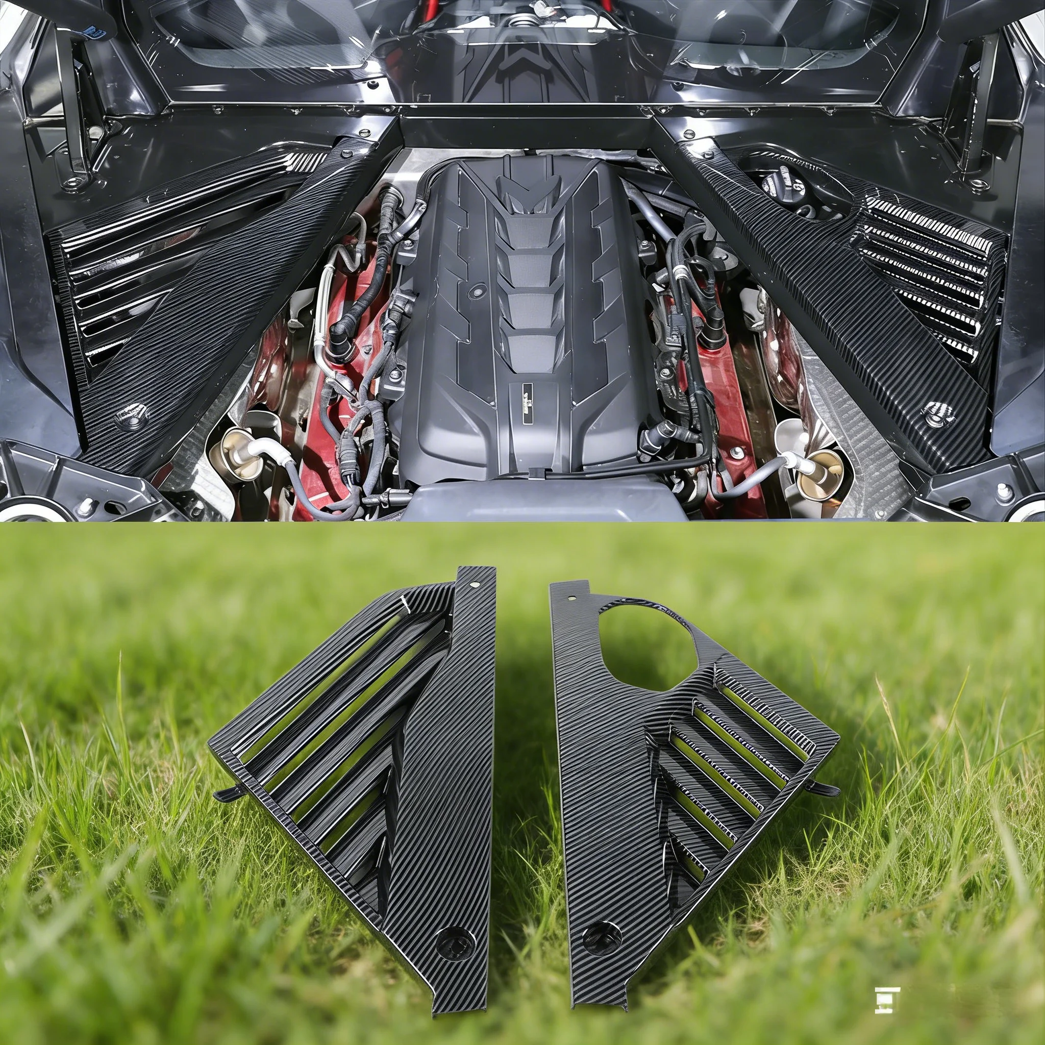 Защитная накладка на заднюю часть картера двигателя для Corvette C8 2020-2023, аксессуары
Защитная накладка на заднюю часть картера двигателя для Corvette C8 2020-2023, аксессуары