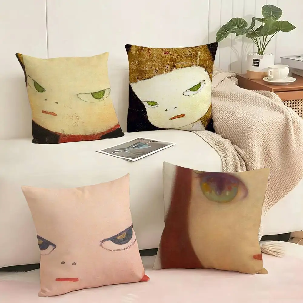 Yoshimoto N-Nara Girl ART Pillow Case Square Double-Sided Sofa Cushion Cover Bedroom Bedside Pillow Gift
Yoshimoto N-Nara Girl ART Pillow Case Square Double-Sided Sofa Cushion Cover Bedroom Bedside Pillow Gift