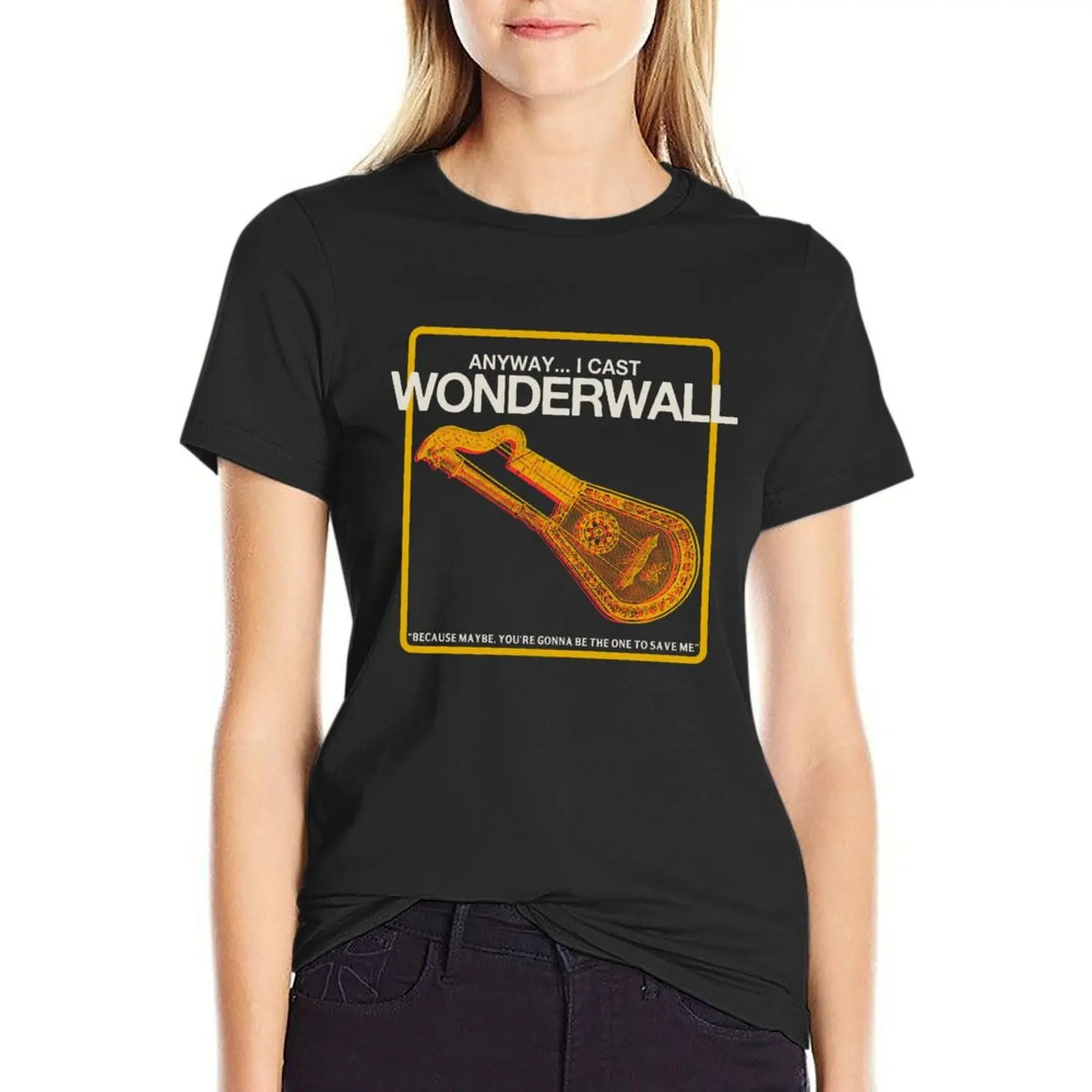 Anyway...I Cast Wonderwall Tshirt T-Shirt cute tops korean fashion customs summer blouses woman 2024
Anyway...I Cast Wonderwall Tshirt T-Shirt cute tops korean fashion customs summer blouses woman 2024
