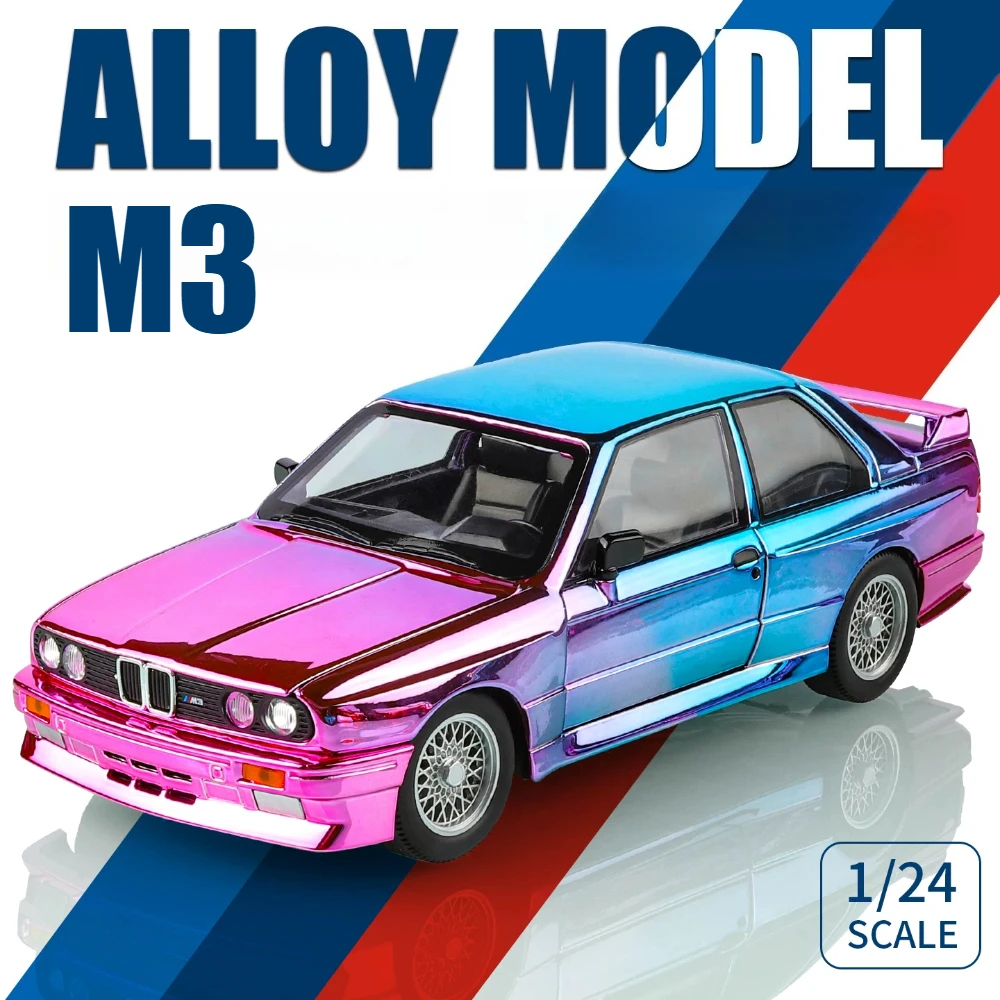 1:24 Scale M3 Alloy Diecast Car Model Toy Shock Absorption Wheel Steering Vehicle Pull Back Sports Cars Models Holiday Gifts
1:24 Scale M3 Alloy Diecast Car Model Toy Shock Absorption Wheel Steering Vehicle Pull Back Sports Cars Models Holiday Gifts