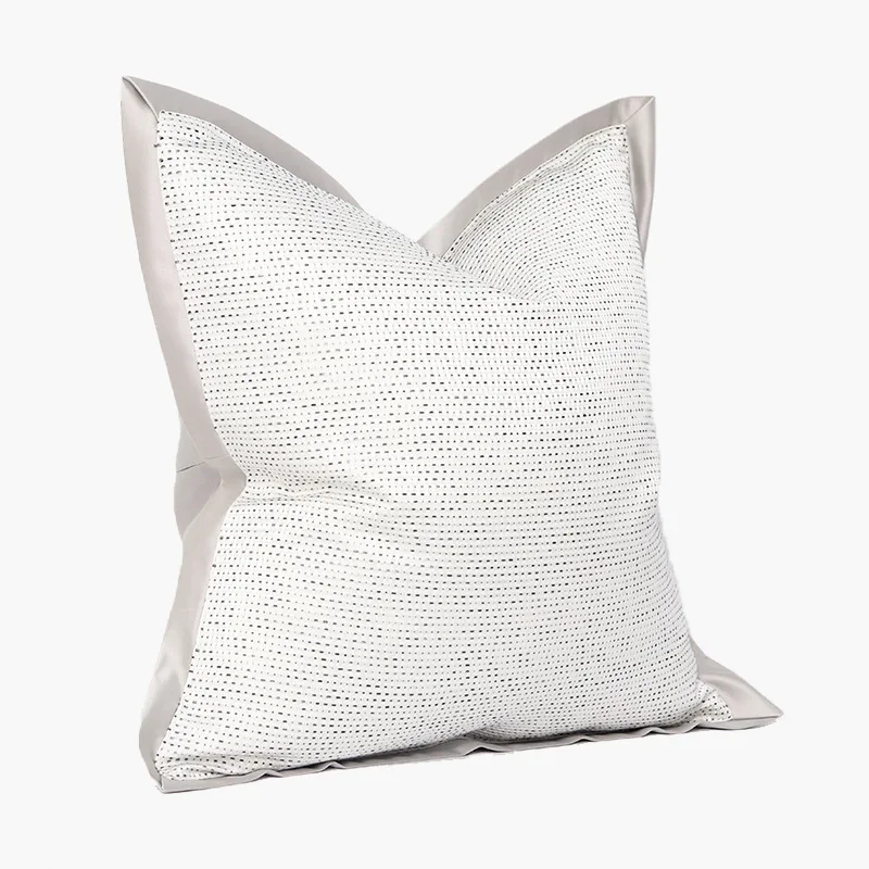 Luxury Jacquard Throw Pillow Covers Silver Cushion Case with With Satin Bread Edge for Living Room Bedroom Modern Home Decor
Luxury Jacquard Throw Pillow Covers Silver Cushion Case with With Satin Bread Edge for Living Room Bedroom Modern Home Decor