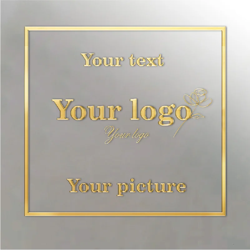 100 Customized 3D Transfer Stickers Shiny Gold and Silver Brand Company Logo Wedding Stickers
100 Customized 3D Transfer Stickers Shiny Gold and Silver Brand Company Logo Wedding Stickers