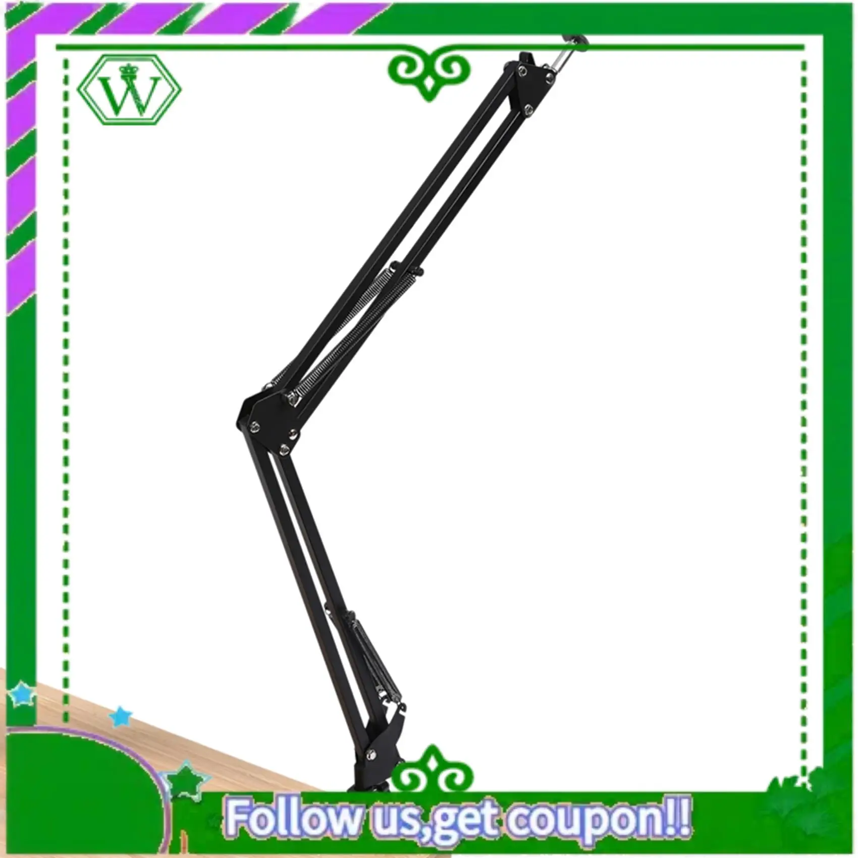ABIK-Adjustable Desktop Clamp Suspension Boom Scissor Arm Mount Stand Holder For Logitech Webcam C922 C930E C930 C920 C615
ABIK-Adjustable Desktop Clamp Suspension Boom Scissor Arm Mount Stand Holder For Logitech Webcam C922 C930E C930 C920 C615