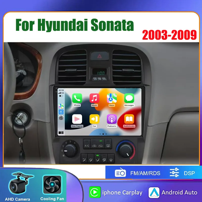 9"Android Car Radio For Hyundai Sonata EF 2003-2009 Multimedia Video Player Navigation GPS Wifi Carplay Auto 2din
9"Android Car Radio For Hyundai Sonata EF 2003-2009 Multimedia Video Player Navigation GPS Wifi Carplay Auto 2din