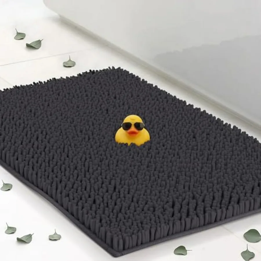 Chenille Bath Mats, Plush Absorbent Bath Mats Quick Dry, Soft and Machine Washable, Non Slip Carpet for Bathroom, Thick Bathroo
Chenille Bath Mats, Plush Absorbent Bath Mats Quick Dry, Soft and Machine Washable, Non Slip Carpet for Bathroom, Thick Bathroo