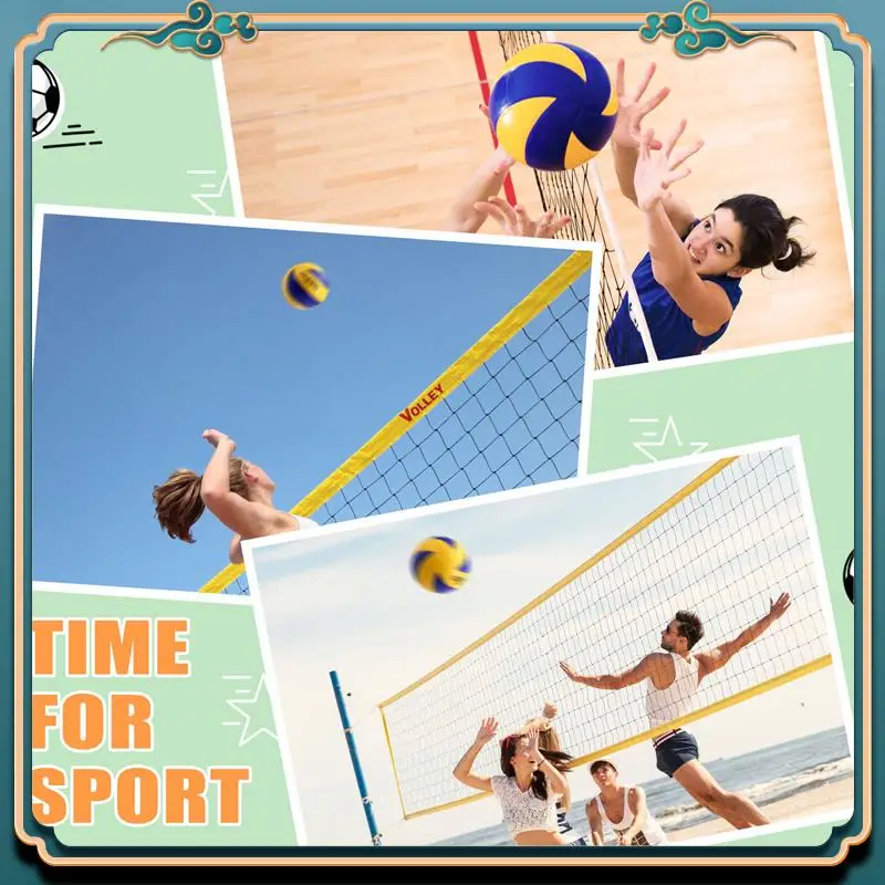 Latest Size 5 Professional Volleyball Volleyballs Competition Training Volleyball Outdoor Game Camping Beach Volleyball
Latest Size 5 Professional Volleyball Volleyballs Competition Training Volleyball Outdoor Game Camping Beach Volleyball