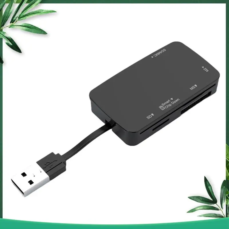 (НОВИНКА) Устройство чтения карт памяти USB 2.0 6-в-1/адаптер/концентратор с быстрой передачей данных 480 Мбит/с для смарт-карт TF, MS, M2, SD/MMC
(НОВИНКА) Устройство чтения карт памяти USB 2.0 6-в-1/адаптер/концентратор с быстрой передачей данных 480 Мбит/с для смарт-карт TF, MS, M2, SD/MMC