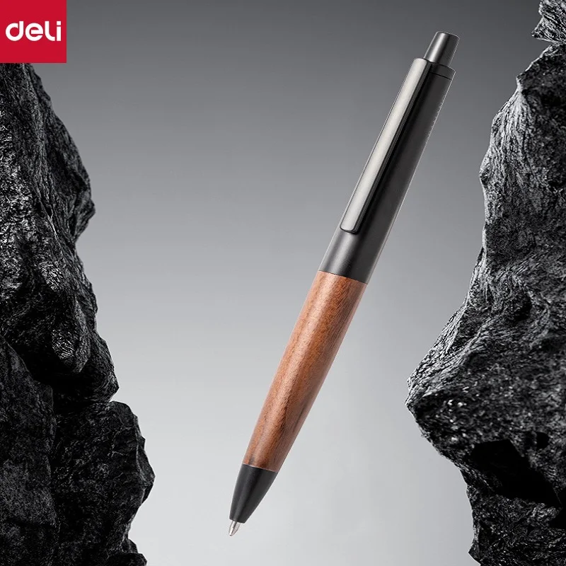 Luxury Deli A9PRO Metal Retractable Signature Gel Pen 0.5/0.7/1.0mm Black Ink Business Office Stationery Writing Ballpoint Pen
Luxury Deli A9PRO Metal Retractable Signature Gel Pen 0.5/0.7/1.0mm Black Ink Business Office Stationery Writing Ballpoint Pen