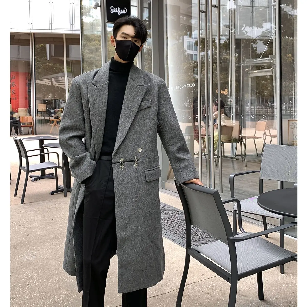 Wool Blend Real Fur Trim Coat Mans Wearable Practical Serviceable Functional Usable Utilizable Applicable Employable Operable Bf
Wool Blend Real Fur Trim Coat Mans Wearable Practical Serviceable Functional Usable Utilizable Applicable Employable Operable Bf