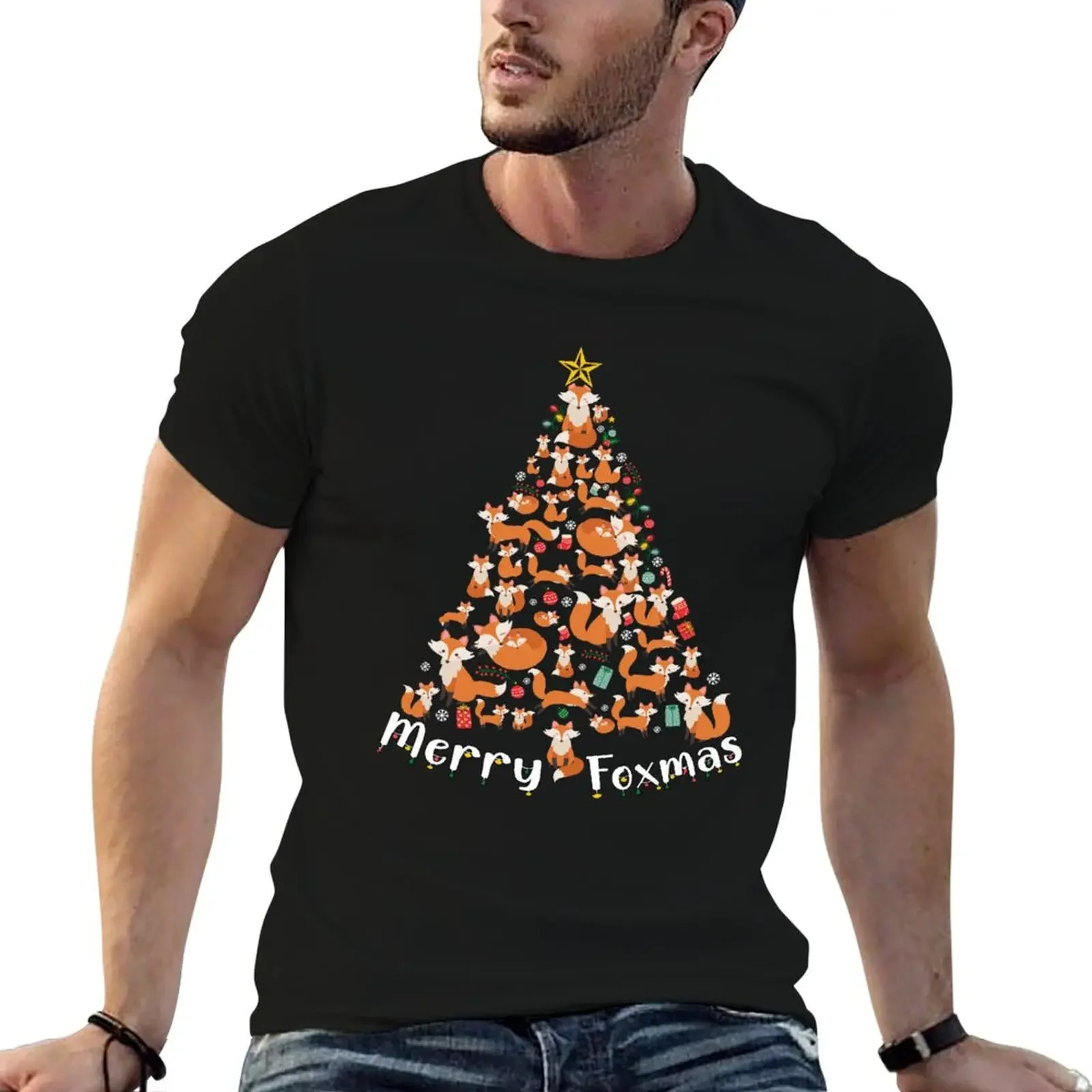 Merry Foxmas Fitted T-Shirt luxury clothing labubu shirts graphic tee clothes t shirts for men cotton
Merry Foxmas Fitted T-Shirt luxury clothing labubu shirts graphic tee clothes t shirts for men cotton