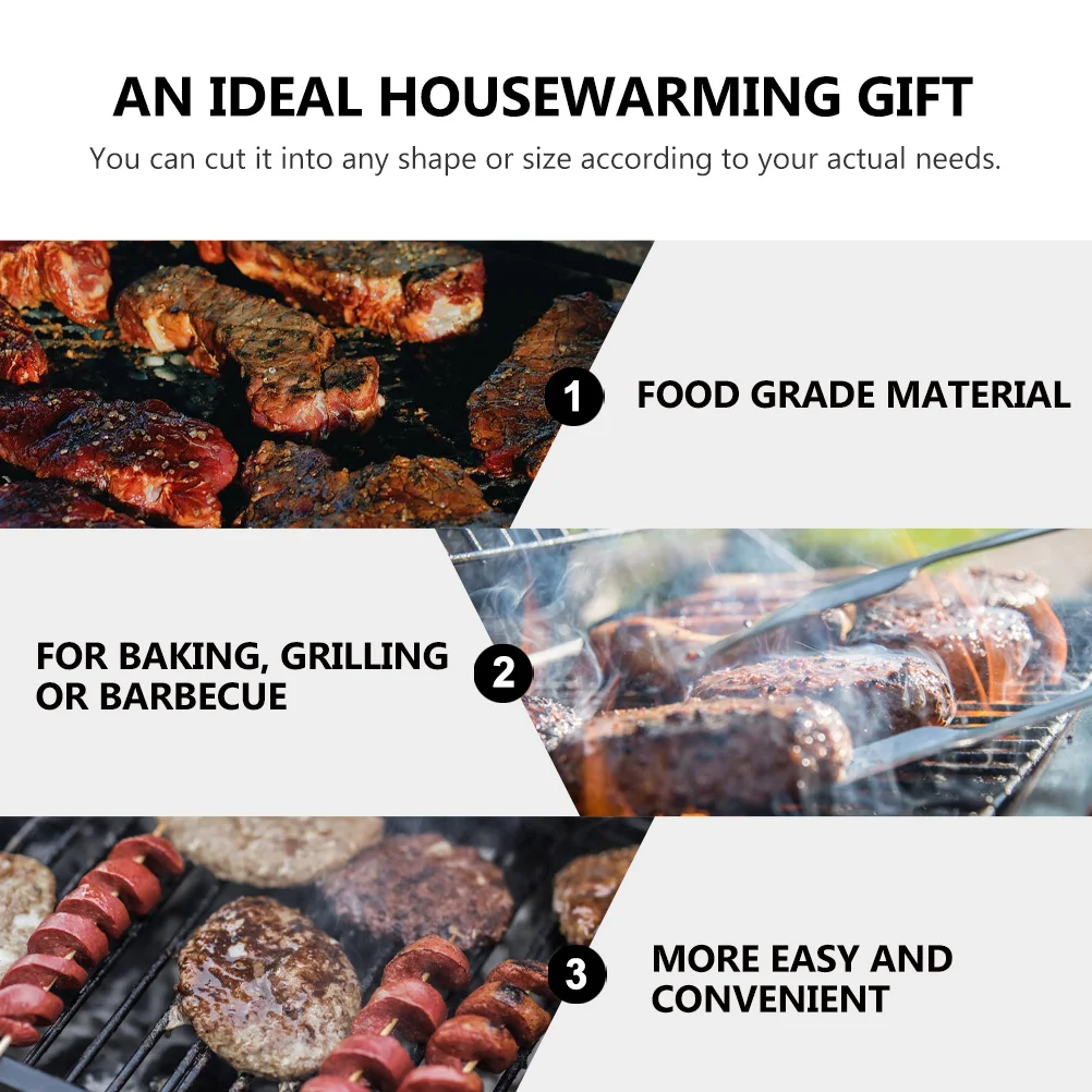 6Pcs Bbq Oven Grill Mat Non-Stick Heat Resistant Glass Fiber Bbq Grill Sheet Reusable Baking Pad Dishwasher Safe
6Pcs Bbq Oven Grill Mat Non-Stick Heat Resistant Glass Fiber Bbq Grill Sheet Reusable Baking Pad Dishwasher Safe