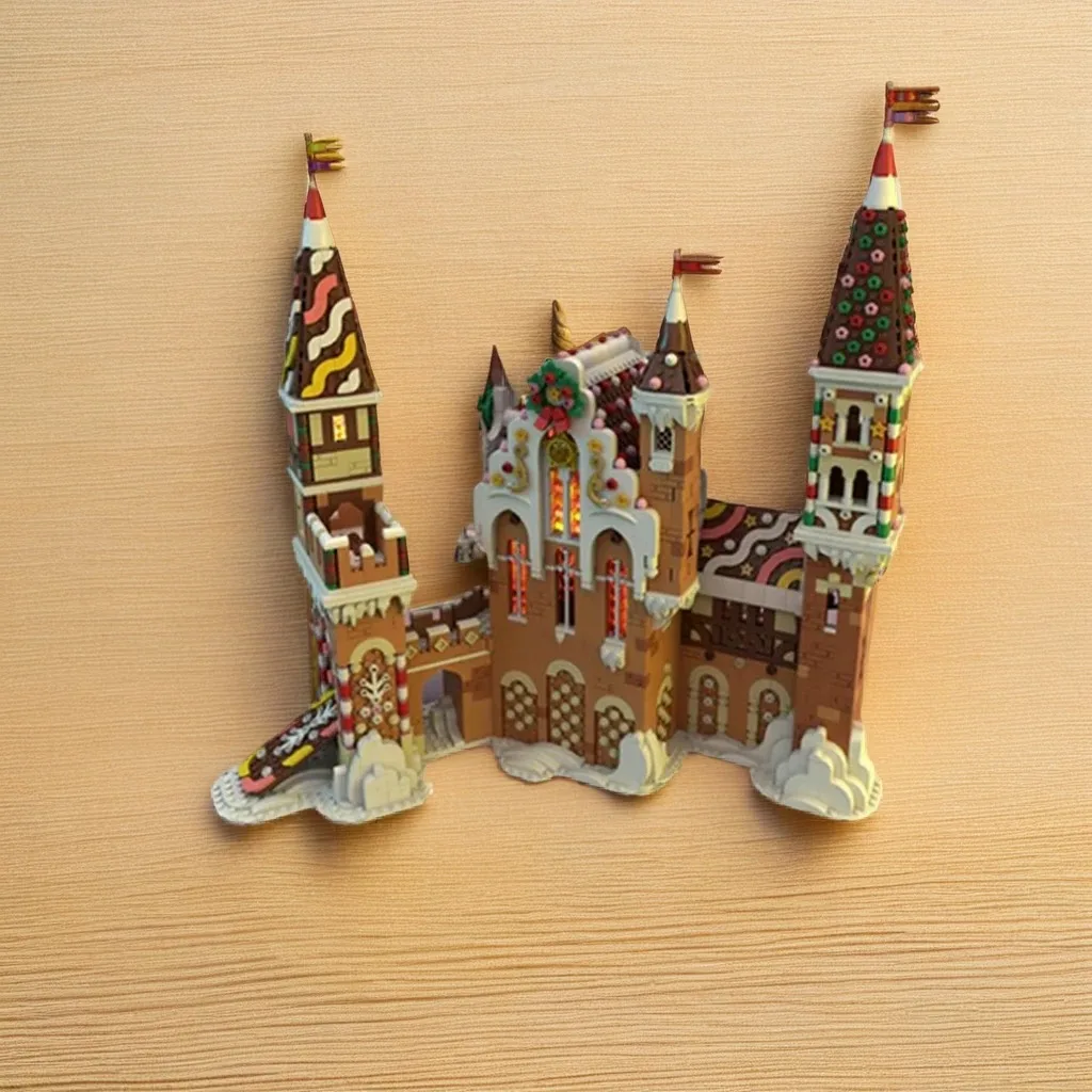 3971 шт. MOC пряничный замок сладкий, праздничный и очаровательный DIY модель строительные блоки игрушки на день рождения подарок
3971 шт. MOC пряничный замок сладкий, праздничный и очаровательный DIY модель строительные блоки игрушки на день рождения подарок