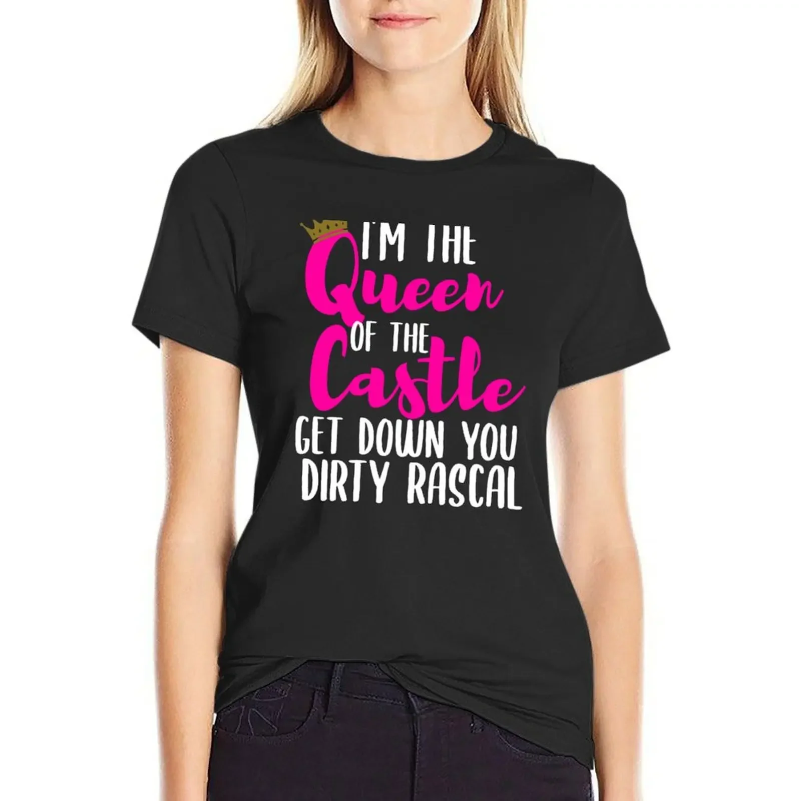Six: The Musical - I’m the Queen of the Castle, Get Down You Dirty Rascal - Anne of Cleeves T-Shirt oversized Women t-shirts
Six: The Musical - I’m the Queen of the Castle, Get Down You Dirty Rascal - Anne of Cleeves T-Shirt oversized Women t-shirts