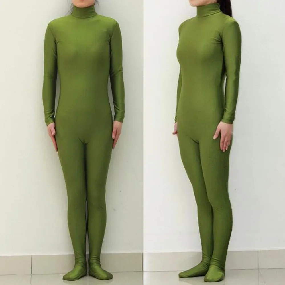 Sexy Lycra Spandex Army Green Unisex Party Leotard Catsuit Halloween Cosplay Costume Fetish Zentai Suits Wear
Sexy Lycra Spandex Army Green Unisex Party Leotard Catsuit Halloween Cosplay Costume Fetish Zentai Suits Wear