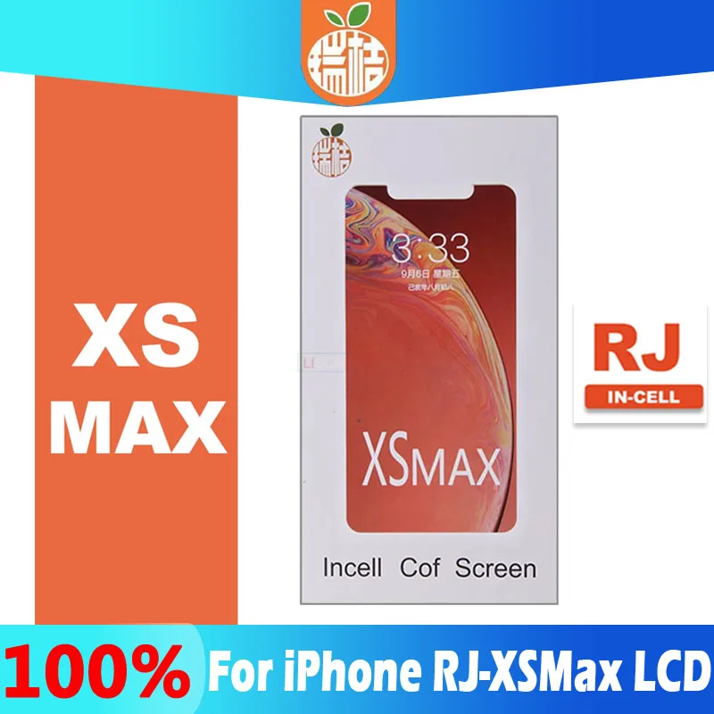 100% RJ iPhone Screen incell LCD for iPhone XsMax LCD Display Screen With 3D Touch Digitizer Assembly No Dead Pixel Replacement
100% RJ iPhone Screen incell LCD for iPhone XsMax LCD Display Screen With 3D Touch Digitizer Assembly No Dead Pixel Replacement