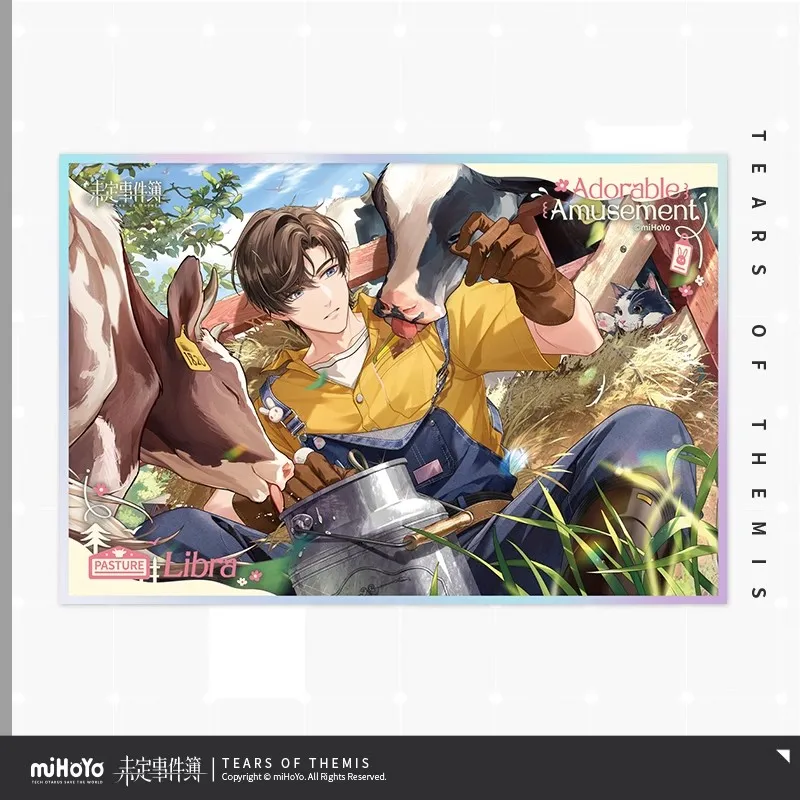 miHoYo Tears of Themis Official Anime & Game Peripherals Rabbit Ran For Fun Series Acrylic Color Paper DIY Decoration Gift
miHoYo Tears of Themis Official Anime & Game Peripherals Rabbit Ran For Fun Series Acrylic Color Paper DIY Decoration Gift