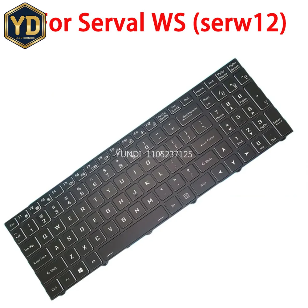 YD Laptop Keyboard For system76 For Serval WS (serw12) English US With Frame With Backlit Black New
YD Laptop Keyboard For system76 For Serval WS (serw12) English US With Frame With Backlit Black New