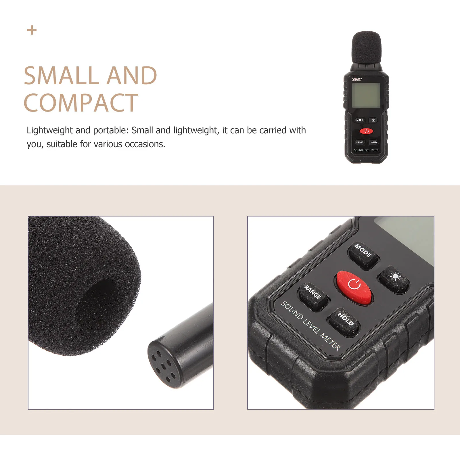 Digital Sound Level Meter Decibel Noise Tester Portable Classroom Frequency Meters Reader Large Screen High Precision
Digital Sound Level Meter Decibel Noise Tester Portable Classroom Frequency Meters Reader Large Screen High Precision