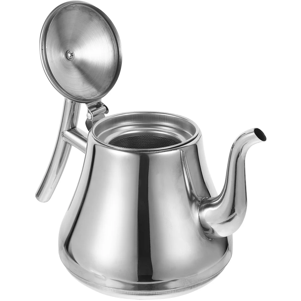 Stainless Steel Teapot Heat Resistant Kettle Loose Leaf Cold Water Bottle Friends Dinner Hot
Stainless Steel Teapot Heat Resistant Kettle Loose Leaf Cold Water Bottle Friends Dinner Hot