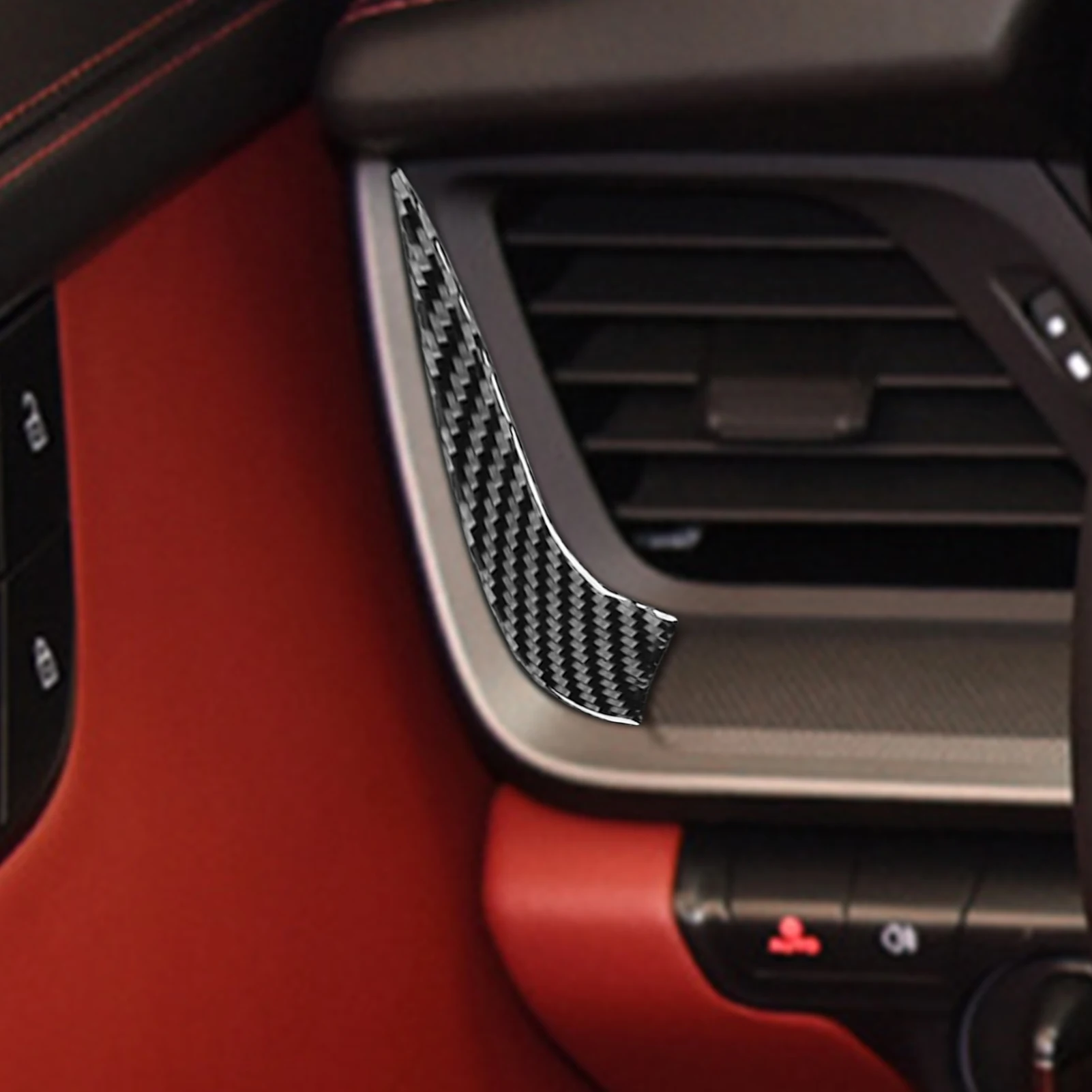 YYG For Porsche 911 992 2019—2023 Carbon Fiber Center Csonole Sides Air Vent Panel Car Interior Accessories Cover Trim Sticker
YYG For Porsche 911 992 2019—2023 Carbon Fiber Center Csonole Sides Air Vent Panel Car Interior Accessories Cover Trim Sticker