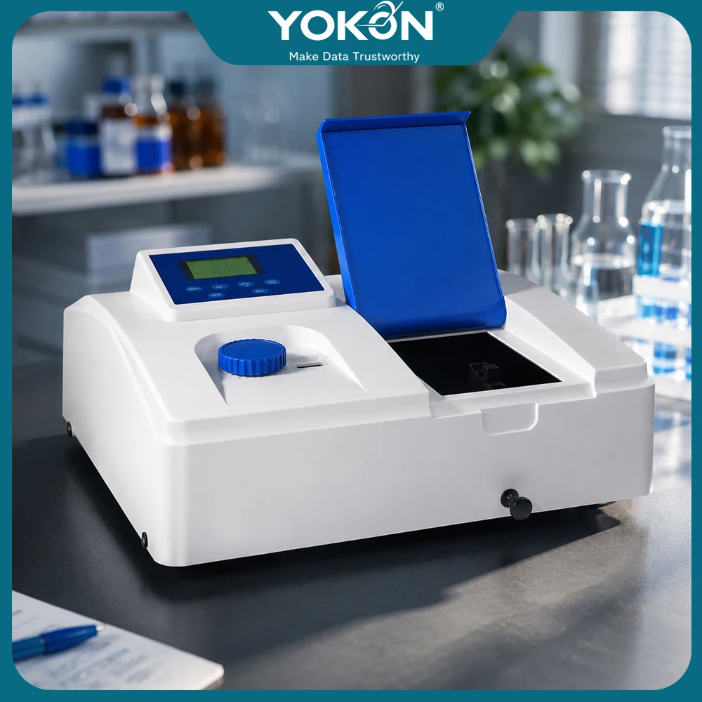 YOKON UV Vis Spectrophotometer 721 722N 752N 220V for Teaching & Analysis with CE Certificate
YOKON UV Vis Spectrophotometer 721 722N 752N 220V for Teaching & Analysis with CE Certificate