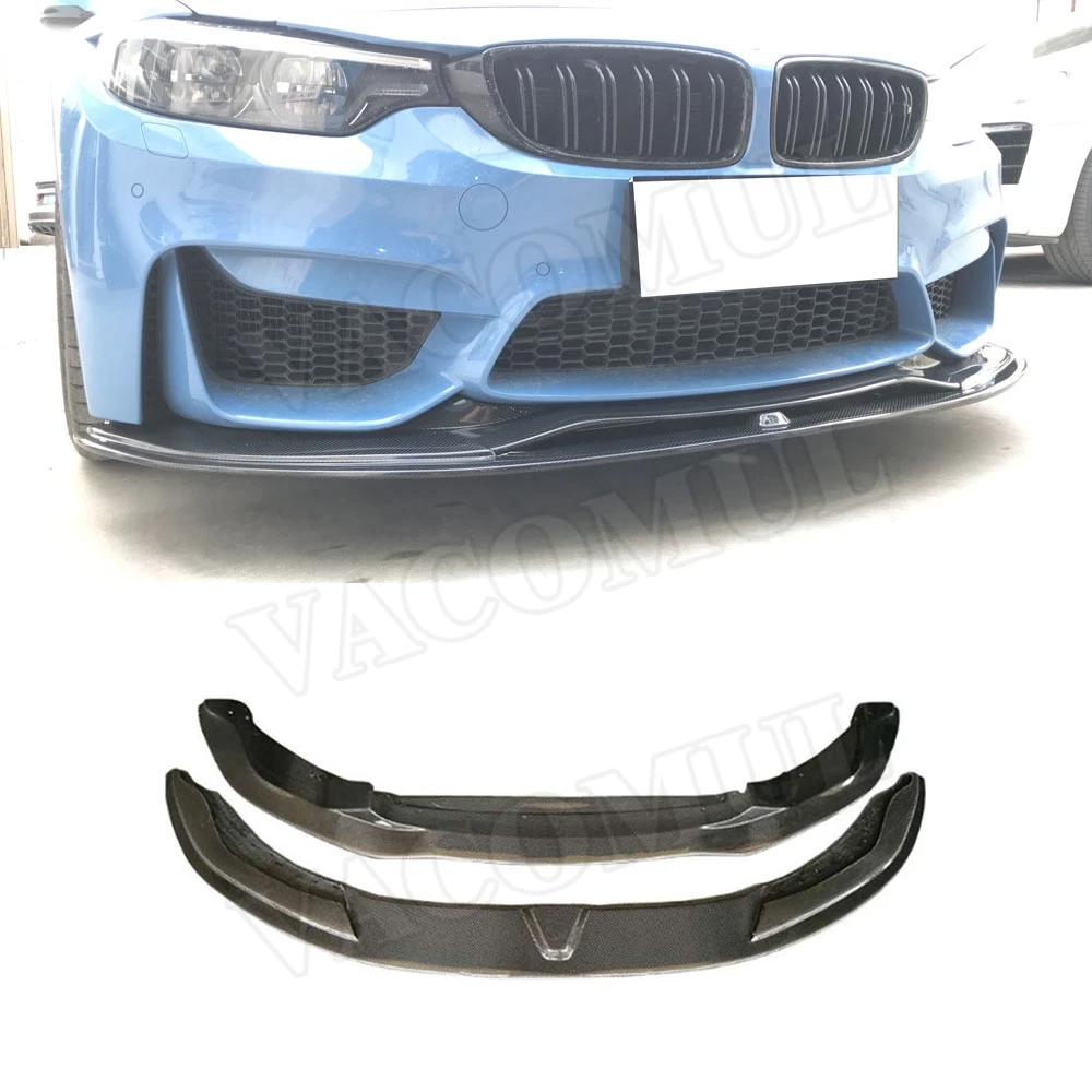VACOMUL Dry Carbon Fiber Front Bumper Lip Spoiler For BMW 3 Series F80 M3 4 Series F82 F83 M4 2014-2018 FRP Chin Guard
VACOMUL Dry Carbon Fiber Front Bumper Lip Spoiler For BMW 3 Series F80 M3 4 Series F82 F83 M4 2014-2018 FRP Chin Guard