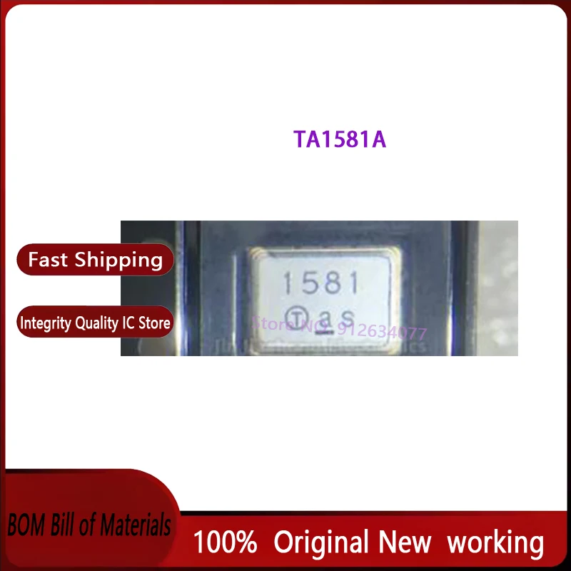 10PCS TA1581A code 1581 brand new genuine 137.5MHz packaged SMD filter
10PCS TA1581A code 1581 brand new genuine 137.5MHz packaged SMD filter