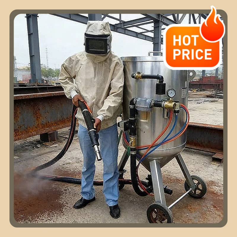 Versatile Portable Abrasive Blaster Kit for Removing Paint Rust From Various Materials Like Metal Wood and Concrete Customized
Versatile Portable Abrasive Blaster Kit for Removing Paint Rust From Various Materials Like Metal Wood and Concrete Customized