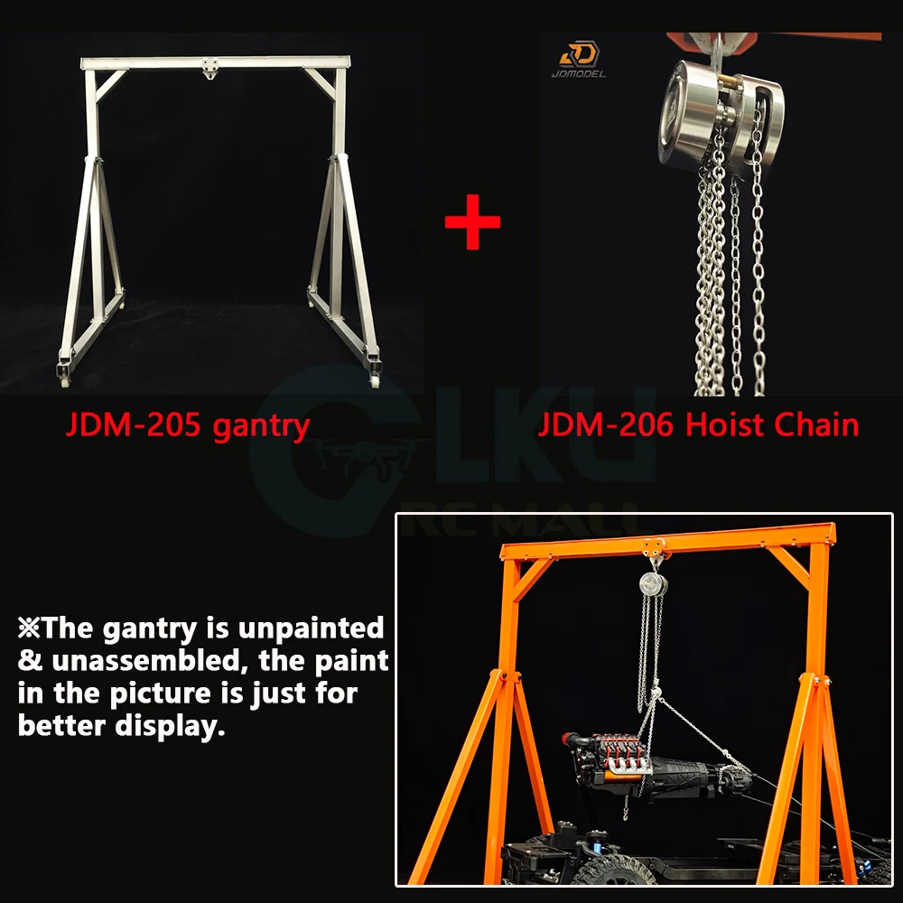 Модель JD JDM-205 206, подъемник из сплава, подъемная цепь, имитация модели сцены, реквизит, универсальные модели автомобилей с дистанционным управлением
Модель JD JDM-205 206, подъемник из сплава, подъемная цепь, имитация модели сцены, реквизит, универсальные модели автомобилей с дистанционным управлением