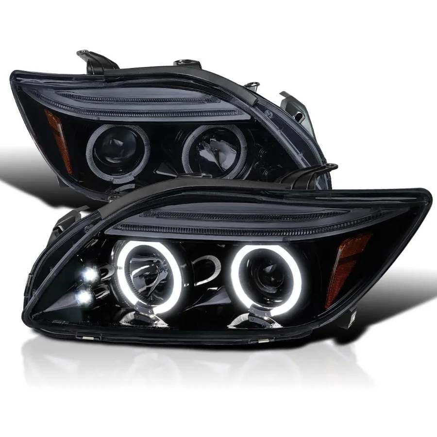 Двойной глянцевый черный корпус Halo, светодиодные лампы для проектора с дымовыми линзами для Scion tC 2005-2010 годов, левая и правая пара фар в сборе Enha
Двойной глянцевый черный корпус Halo, светодиодные лампы для проектора с дымовыми линзами для Scion tC 2005-2010 годов, левая и правая пара фар в сборе Enha