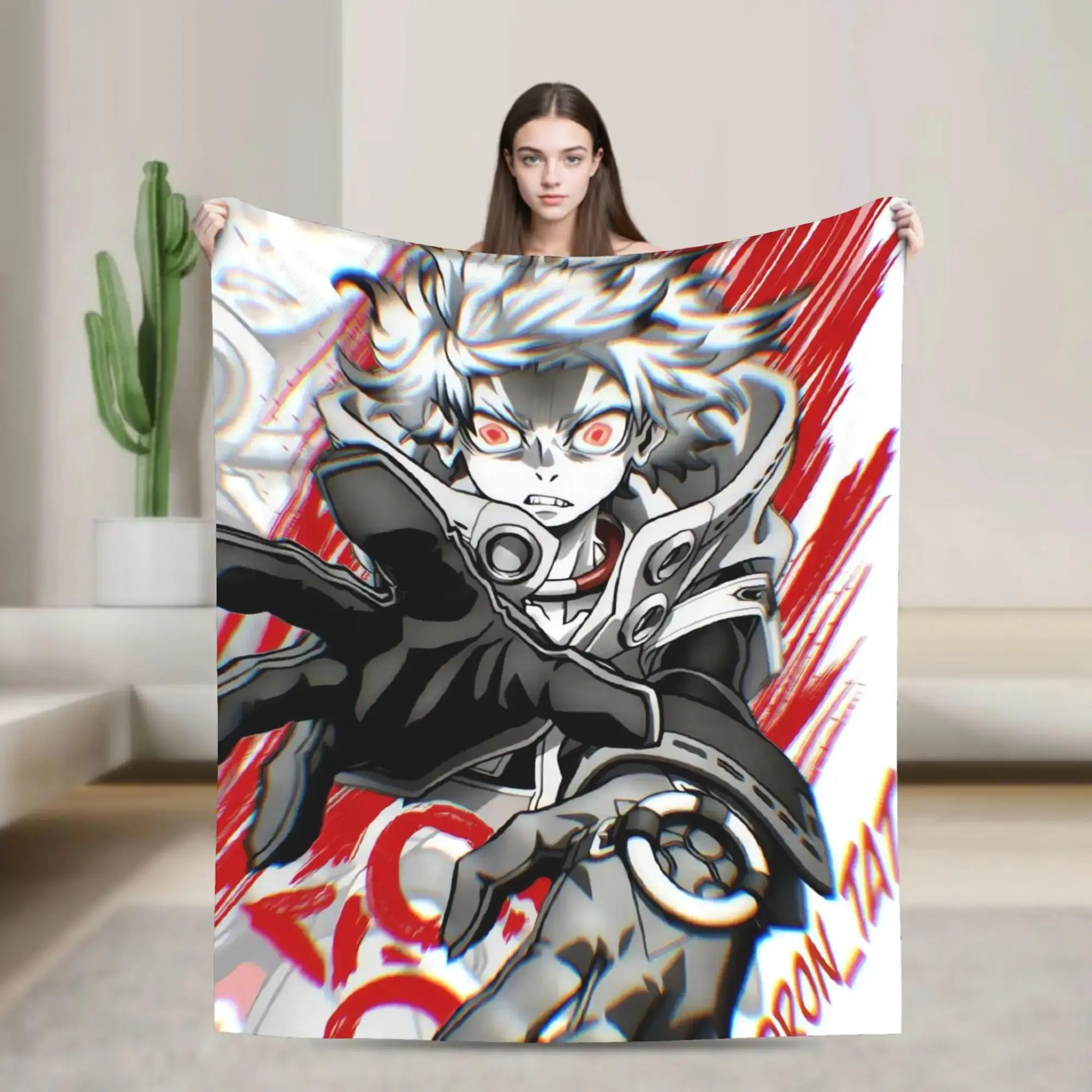 Gachiakutas Anime Flannel Throw Blanket Soft Travel Couch Cover for Bed Chair Airplane Gift
Gachiakutas Anime Flannel Throw Blanket Soft Travel Couch Cover for Bed Chair Airplane Gift
