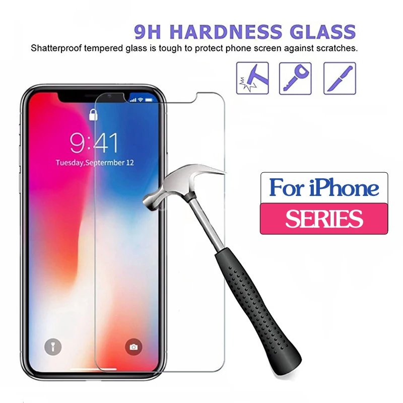 Защитное стекло для iPhone 11Pro, X, XR, XS Max, защита экрана смартфона для Apple 12 Pro Max, iphone11, SE20, закаленная пленка
Защитное стекло для iPhone 11Pro, X, XR, XS Max, защита экрана смартфона для Apple 12 Pro Max, iphone11, SE20, закаленная пленка