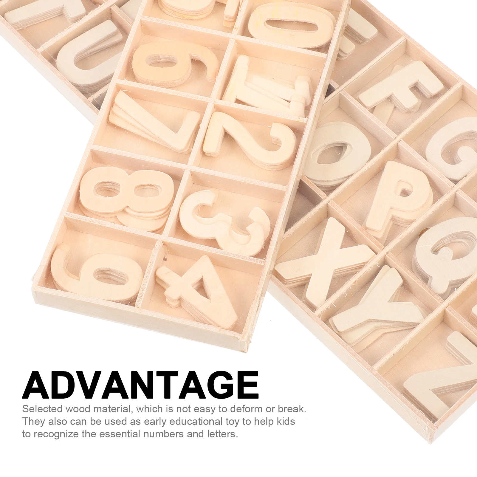 2 Sets Blank Unfinished Wood Chips Diy Learning Kit For Kids Educational Alphabet Number Crafts Unpainted Wooden Slices Decor
2 Sets Blank Unfinished Wood Chips Diy Learning Kit For Kids Educational Alphabet Number Crafts Unpainted Wooden Slices Decor