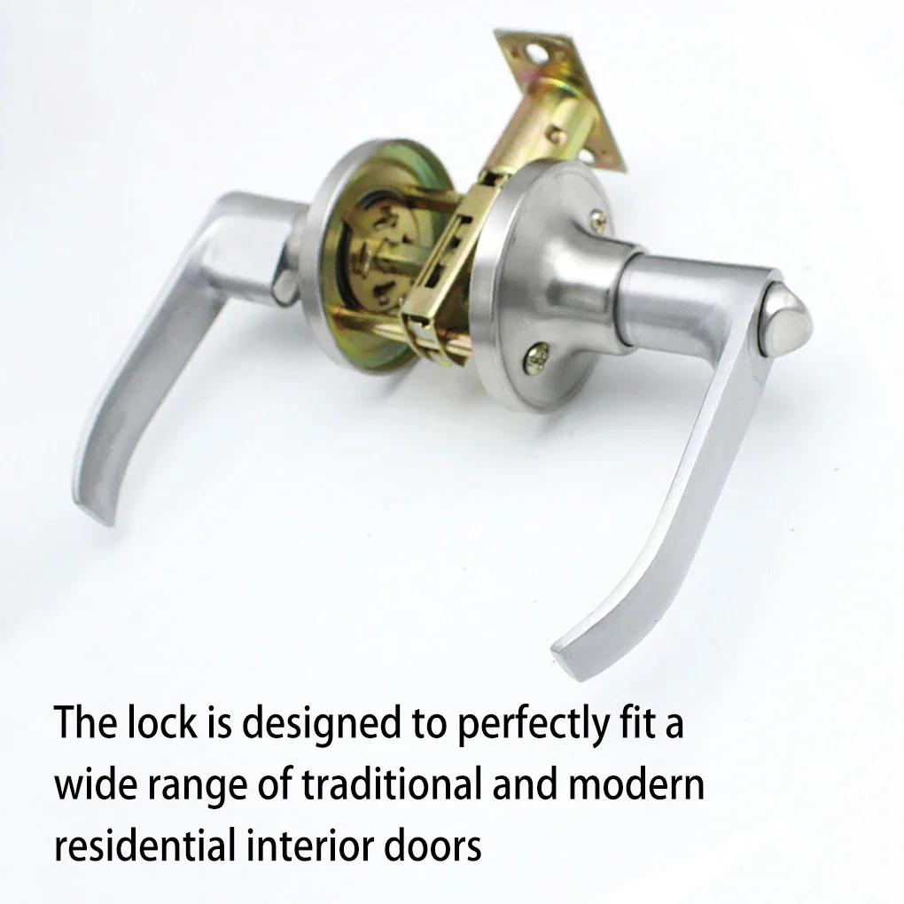 Lever Door Handle Lock Gate Entry Zinc Alloy Passage Interior Front Doors Entrance Keyed Locks Home Supplies for Bedroom
Lever Door Handle Lock Gate Entry Zinc Alloy Passage Interior Front Doors Entrance Keyed Locks Home Supplies for Bedroom