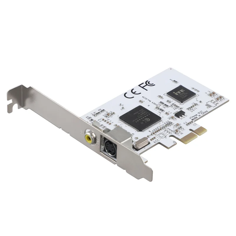 CABE-10X PCIE Expansion Card PCIE To AV Surveillance HD 640X480 Resolution Video Capture Card Image Capture Card
CABE-10X PCIE Expansion Card PCIE To AV Surveillance HD 640X480 Resolution Video Capture Card Image Capture Card