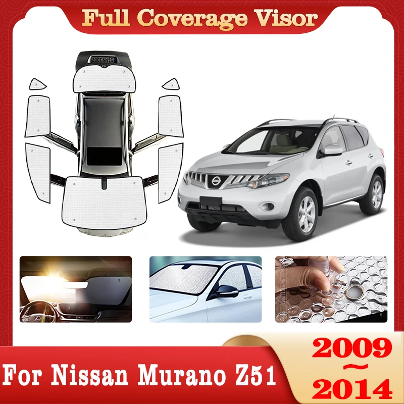 Full Cover Sunshades For Nissan Murano Z51 2009~2014 2010 2011 Car Accessories Sun Protection Windshields Side Sun Window Visors
Full Cover Sunshades For Nissan Murano Z51 2009~2014 2010 2011 Car Accessories Sun Protection Windshields Side Sun Window Visors