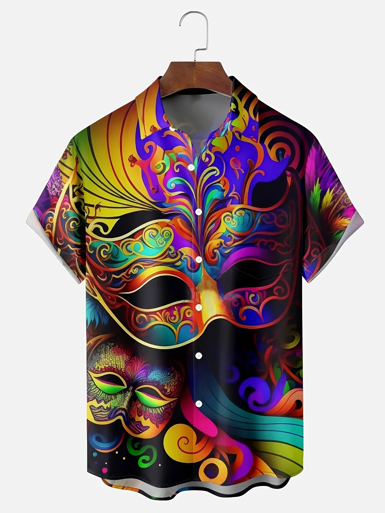 Men's Fashion Hawaiian Shirt High Street Graphic Design Tshirt Lapel Collar Breathable Lightweight Casual Tops For Vacation
Men's Fashion Hawaiian Shirt High Street Graphic Design Tshirt Lapel Collar Breathable Lightweight Casual Tops For Vacation