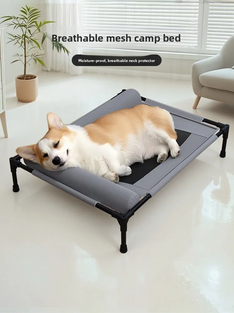 Detachable Washable Dog Bed Off-the-ground Mesh Fabric Summer Moisture-proof Dog Mat Suitable for Small Medium Large Dogs And...
Detachable Washable Dog Bed Off-the-ground Mesh Fabric Summer Moisture-proof Dog Mat Suitable for Small Medium Large Dogs And...