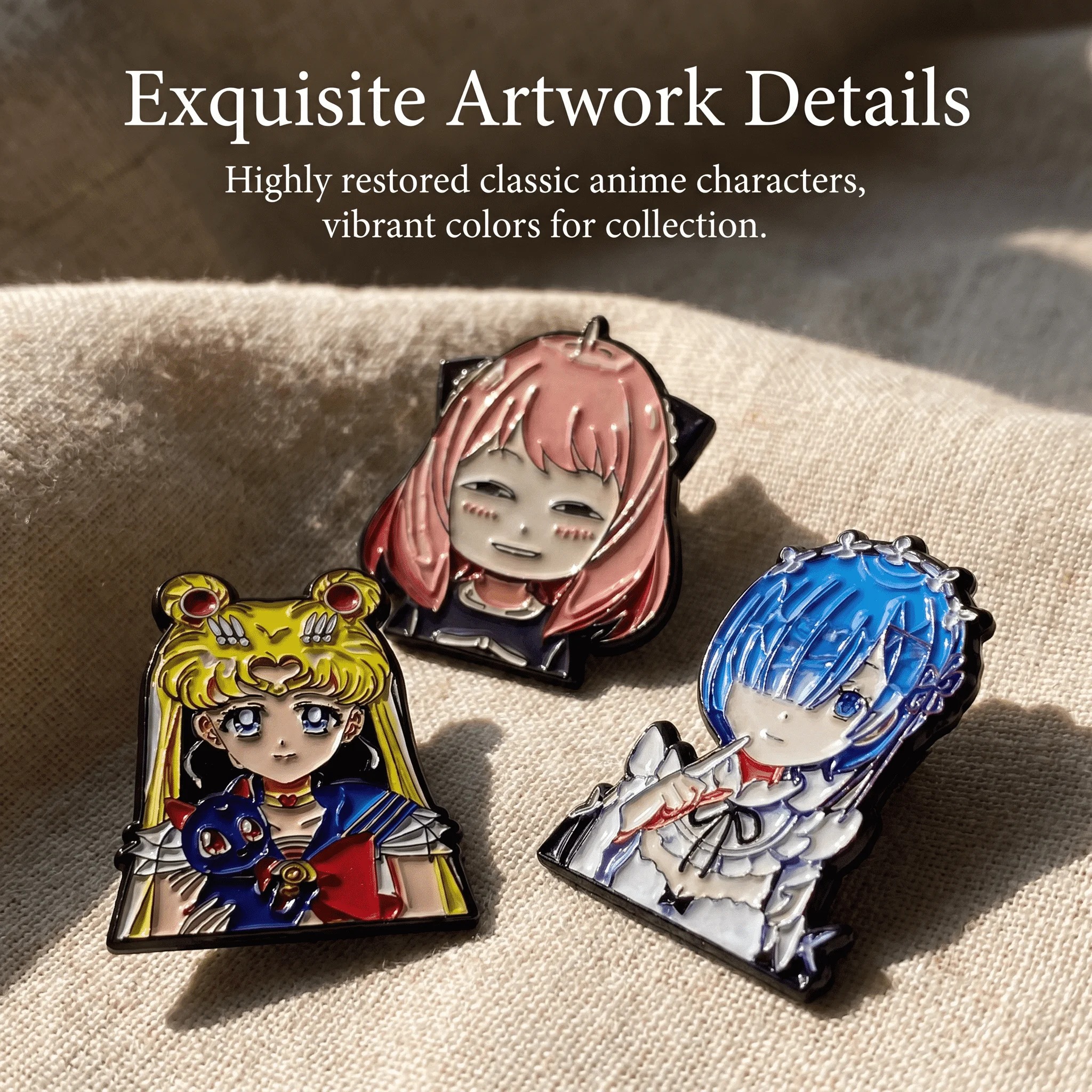 Anime Pins Manga Enamel Pin Lapel Backpacks Cute Things Brooches Badges on Backpack Brooch for Clothes Jewelry
Anime Pins Manga Enamel Pin Lapel Backpacks Cute Things Brooches Badges on Backpack Brooch for Clothes Jewelry