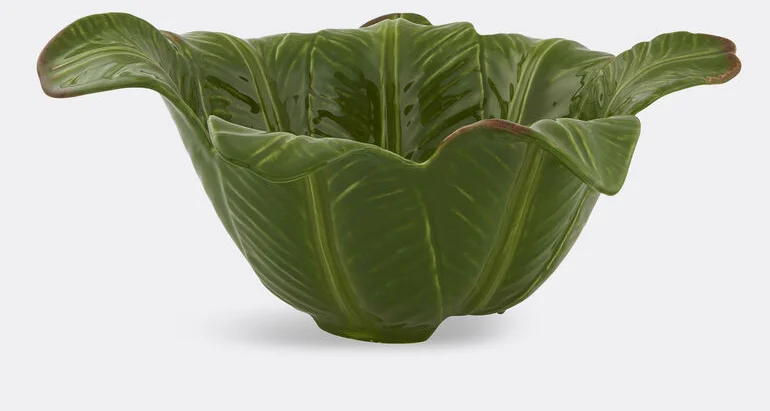 'Banana Madeira' salad bowl Bordallo Pinheiro Earthenware Height 156mm Length 367mm Width 365mm
'Banana Madeira' salad bowl Bordallo Pinheiro Earthenware Height 156mm Length 367mm Width 365mm