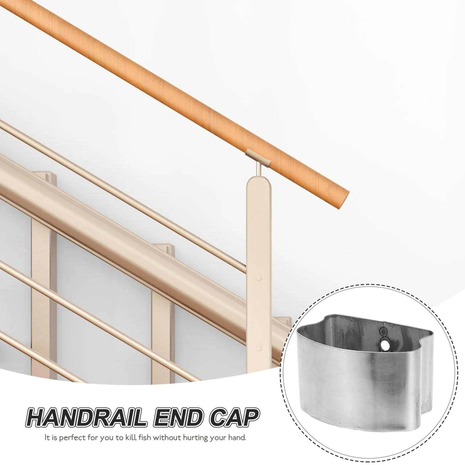 1pcs Stainless Steel Handrail End Caps Horseshoe Design Dust Proof Easy Installation Fit for Various Sizes Decorative Trim Metal
1pcs Stainless Steel Handrail End Caps Horseshoe Design Dust Proof Easy Installation Fit for Various Sizes Decorative Trim Metal