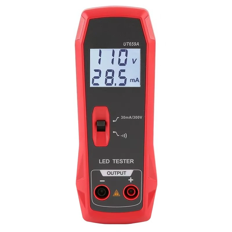 UT659A LED Tester & TV Backlight Tester with 0~300V Output IP55 Protection
UT659A LED Tester & TV Backlight Tester with 0~300V Output IP55 Protection